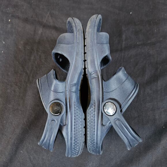 Crocs Crocband Open Toe Kids Size C11 Navy Blue Slip On Sandals Waterproof - Picture 5 of 8